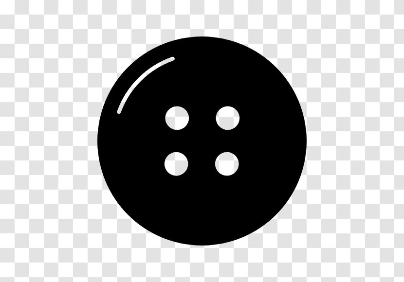 Point Circle Font Black M - Smile - Toxido Button Transparent PNG