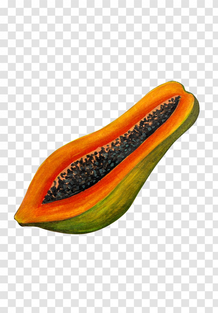 Fruit Papaya - Food - Cut Transparent PNG