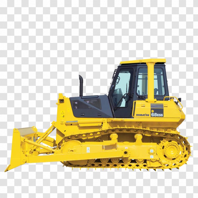 Bulldozer Komatsu Limited Caterpillar Inc. John Deere Heavy Machinery - Machine Transparent PNG