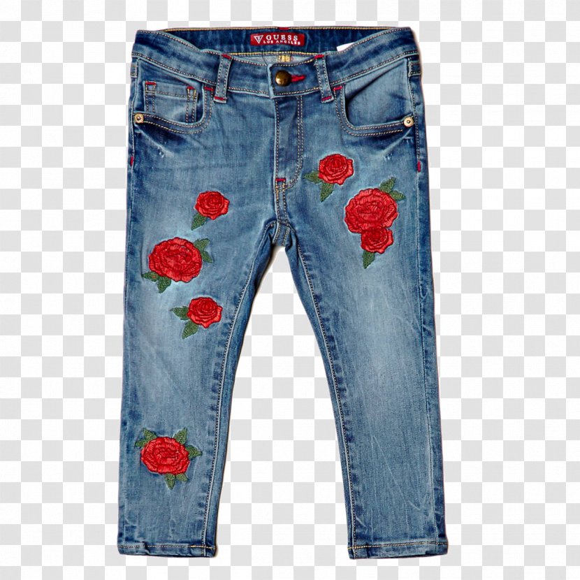 Jeans Denim Embroidery Transparent PNG