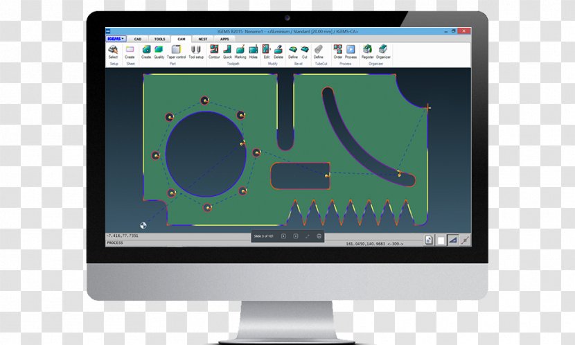 Water Jet Cutter Computer Software Abrasive Cutting Tool Monitors - Raw Material Transparent PNG