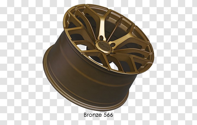 Alloy Wheel Car Bronze Rim Transparent PNG