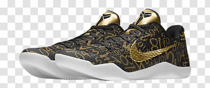 Nike Sneakers Los Angeles Lakers Shoe Mamba Day - Walking - Black Transparent PNG
