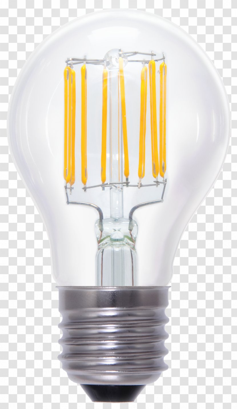 LED Filament Lamp Edison Screw Incandescent Light Bulb Light-emitting Diode Transparent PNG