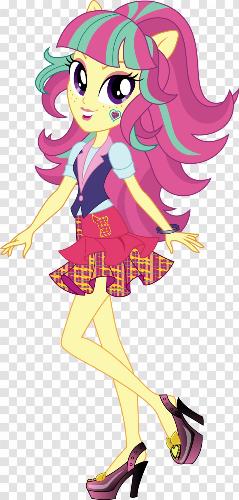 Sunset Shimmer Sour Sweet Applejack Rainbow Dash My Little Pony: Equestria Girls - Flower - Heart Transparent PNG