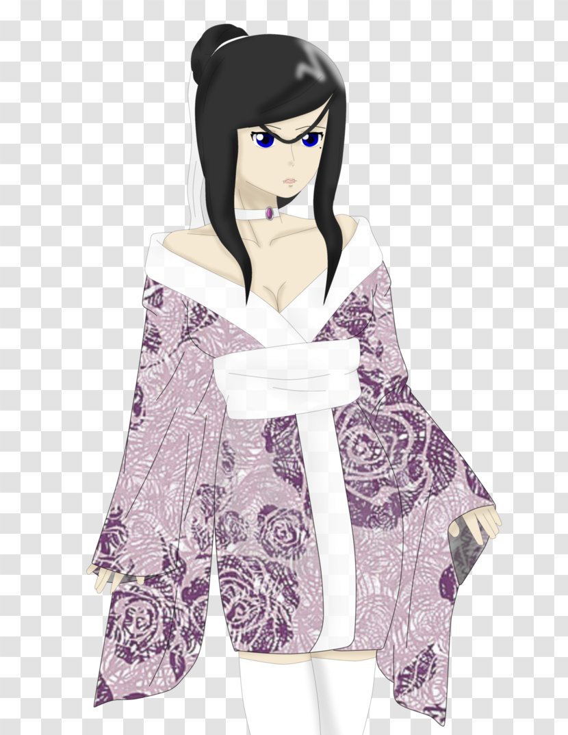 Illustration Costume Woman Visual Arts Purple - Character Transparent PNG