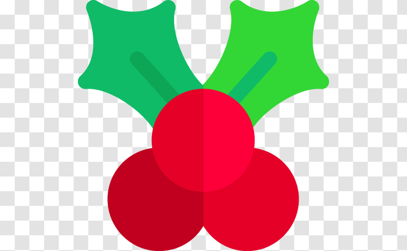 Green Red Symbol Petal Plant Transparent PNG