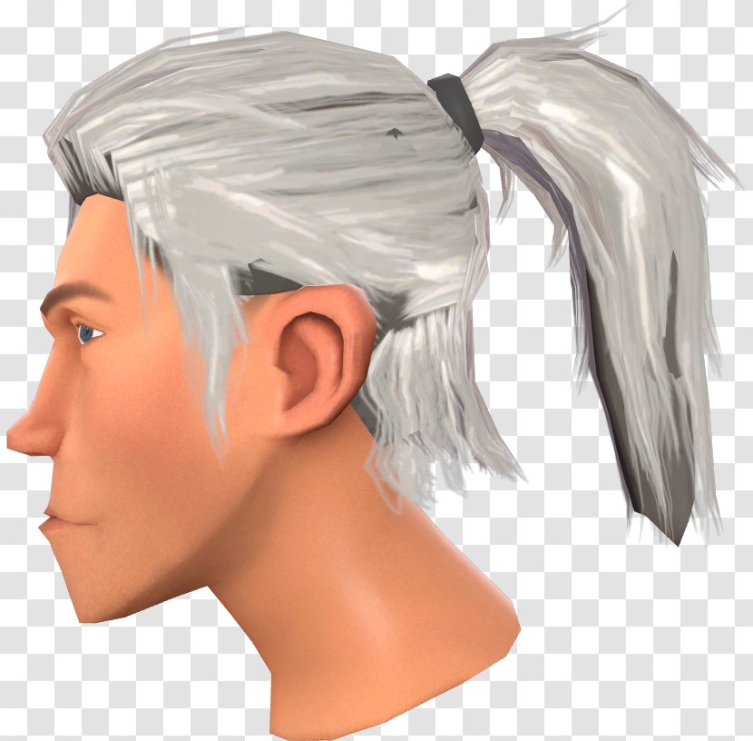 Team Fortress 2 Steam Community Hair Wig - Flower - Cruciform Tail Transparent PNG