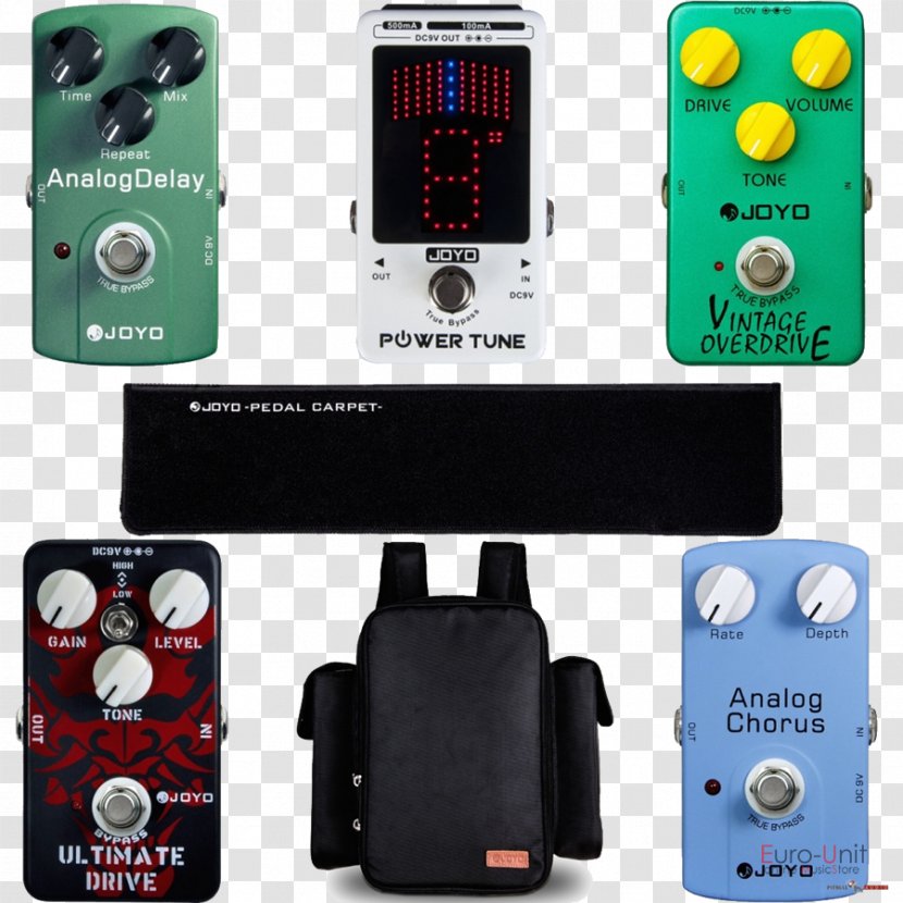 JOYO JF-02 Ultimate Drive Electronics Effects Processors & Pedals Audio Pedalboard - Accessory - Hardware Transparent PNG