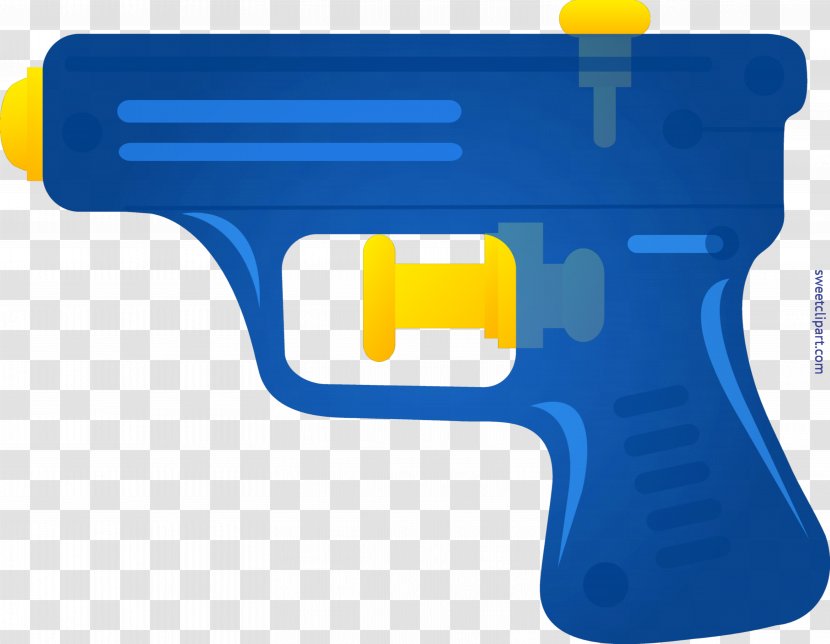 Clip Art Water Gun Toy - Handgun Transparent PNG
