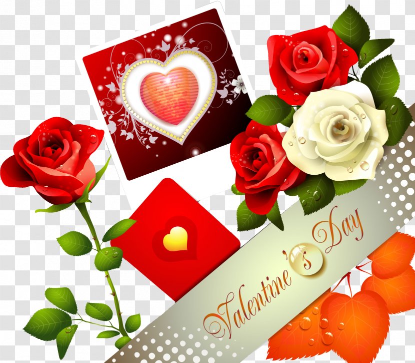 Valentines Day - Flower Arranging - Rose Transparent PNG