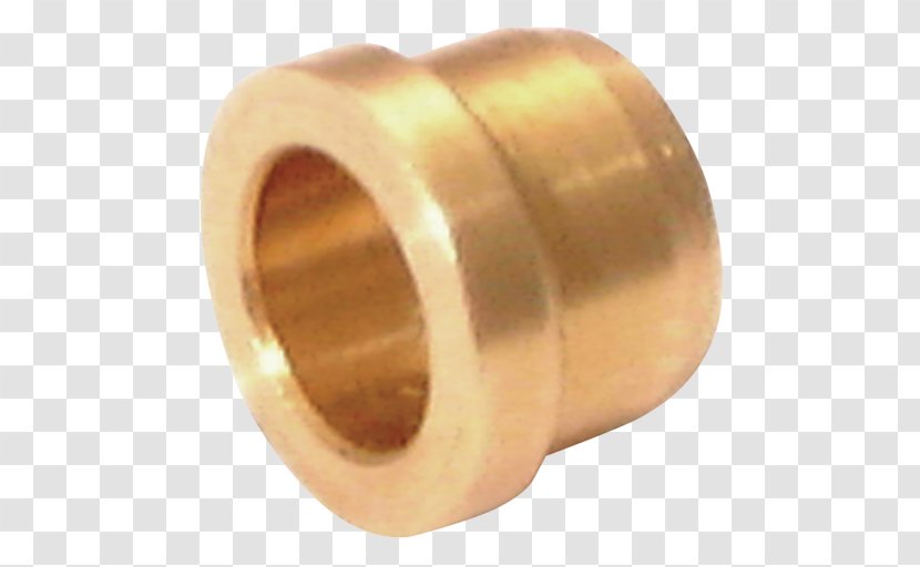 Brass Compression Fitting Copper Piping And Plumbing Pipe - Household Hardware Transparent PNG