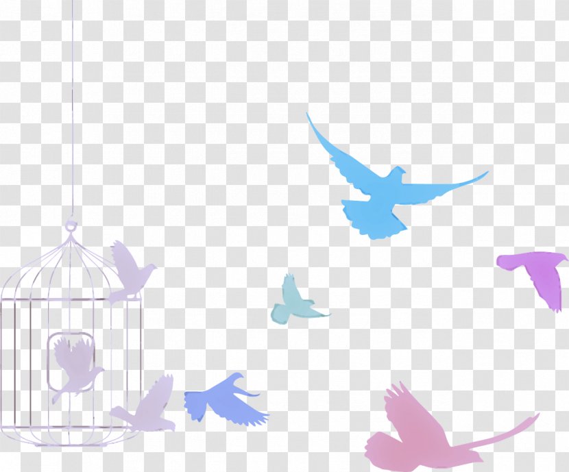 Purple Bird Baby Mobile Perching Wing - Swallow Transparent PNG