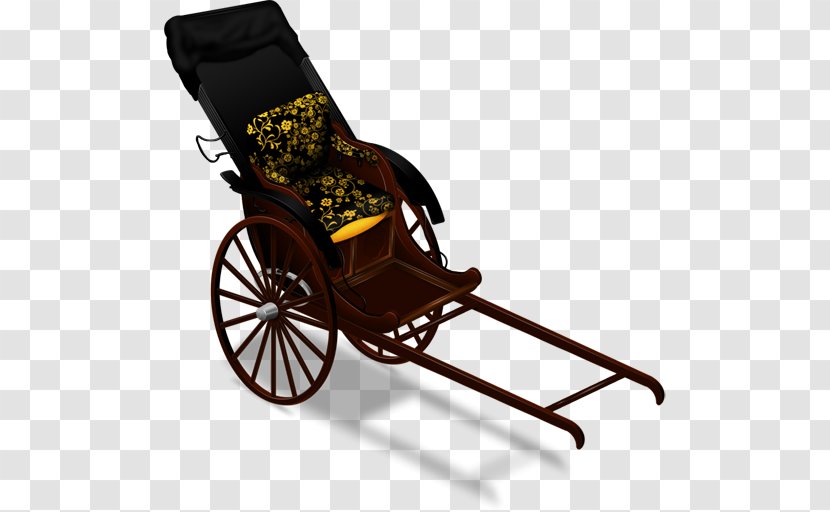 Bicycle Accessory Chariot Cart - Preview - Jinrikisha Transparent PNG