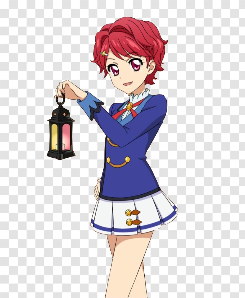 Aikatsu! Aoi Kiriya Ichigo Hoshimiya Ran Shibuki Kaede Ichinose - Watercolor Transparent PNG