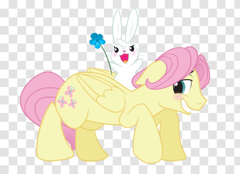 Fluttershy My Little Pony Horse Easter Bunny - Frame Transparent PNG