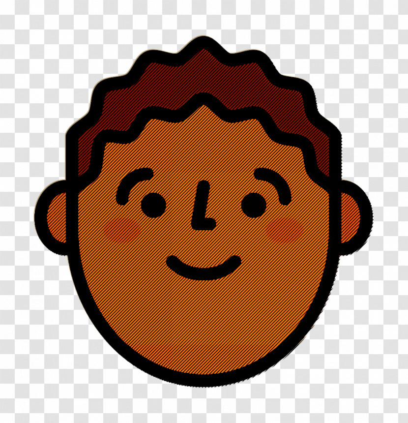 Man Icon Happy People Icon Emoji Icon Transparent PNG