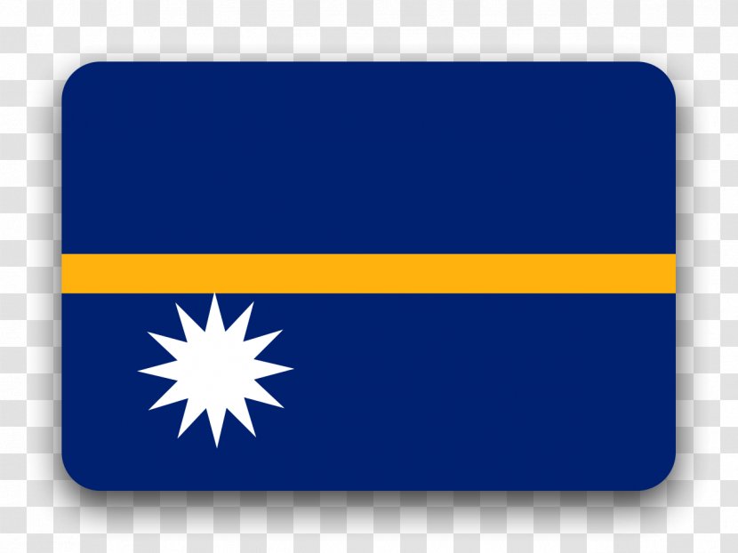 Flag Of Nauru Map National - Indian Transparent PNG