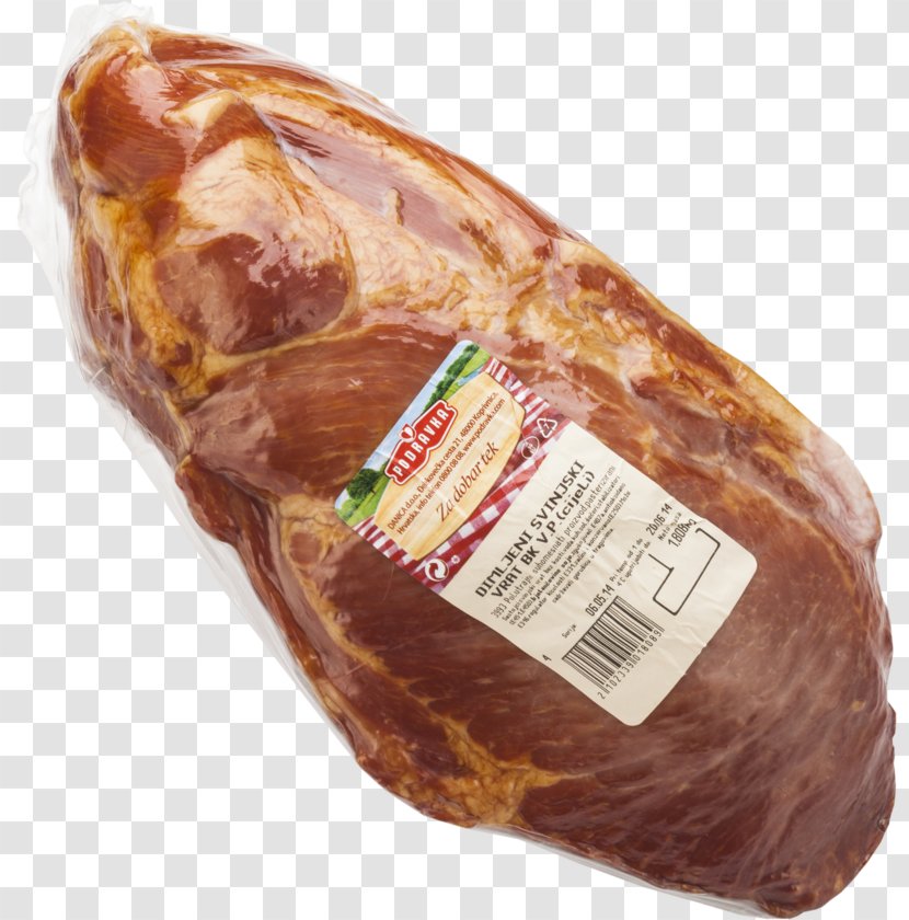 Capocollo Ham Smoking Pork Soppressata - Meat Transparent PNG