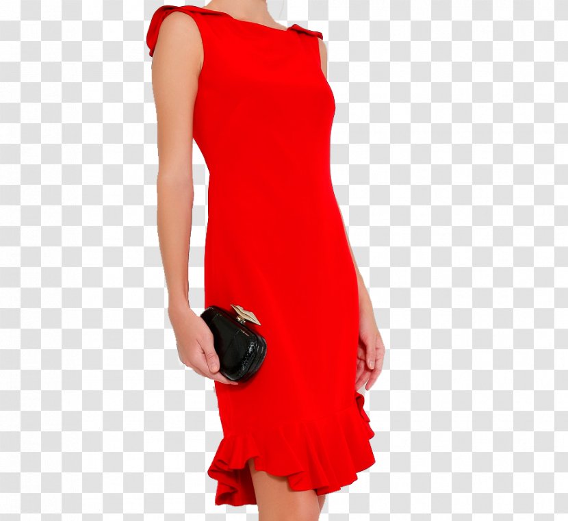 Party Dress Clothing Cocktail - Red Sequin Transparent PNG