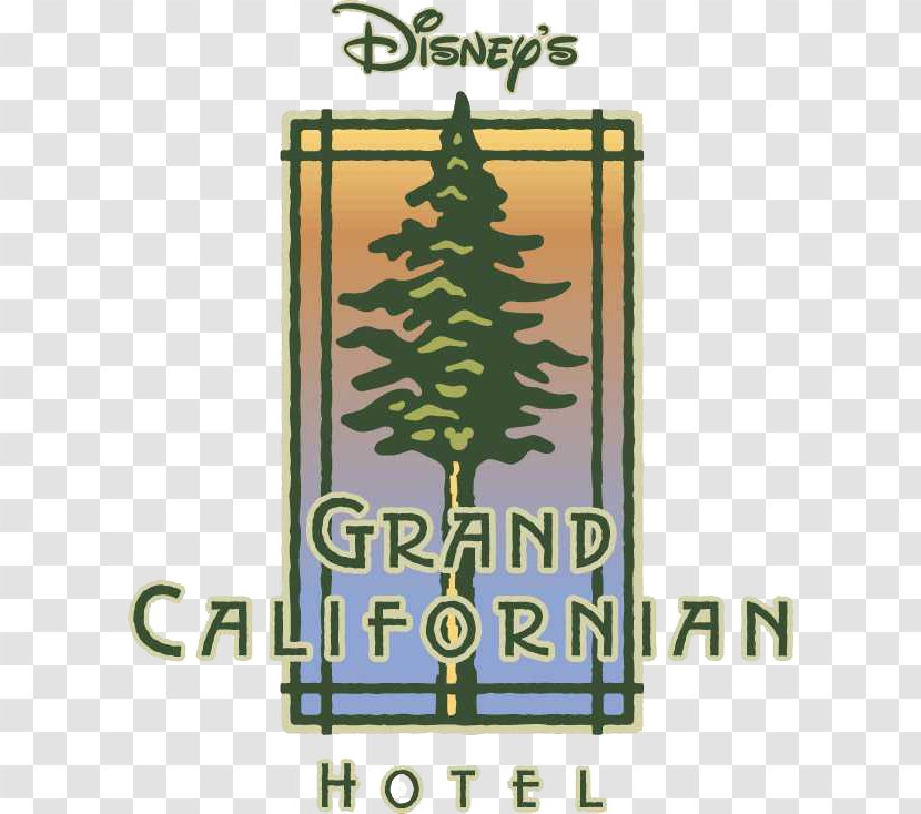 Disney's Grand Californian Hotel & Spa Disney California Adventure Disneyland Drive - Logo Transparent PNG