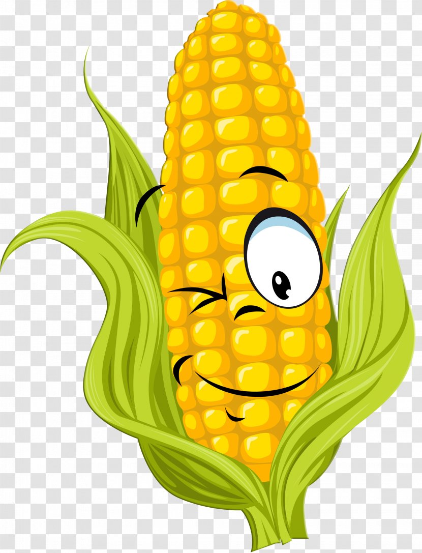 Corn On The Cob Candy Flakes Maize - Vegetable Transparent PNG