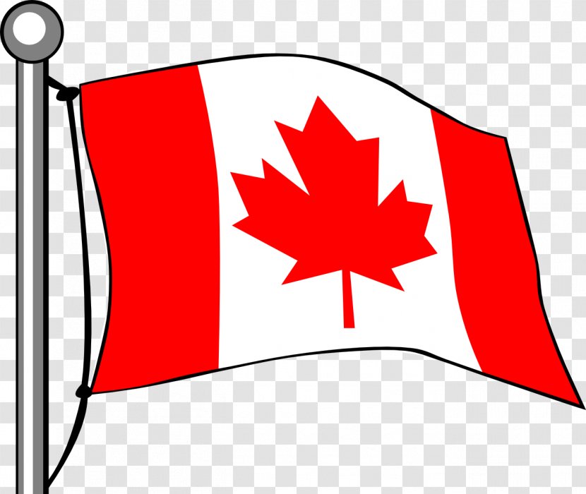 Flag Of Canada Clip Art - Maple Leaf - Day Clipart Transparent PNG