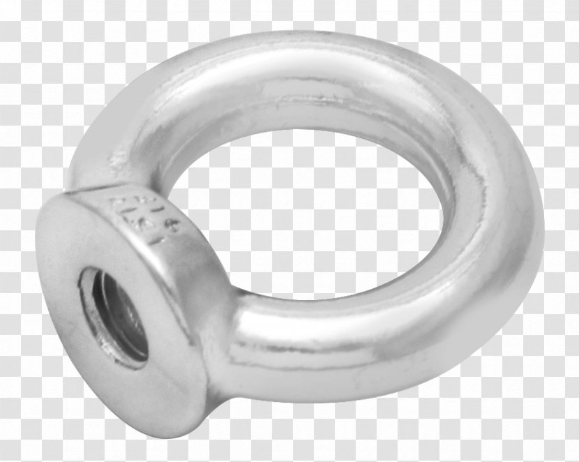 Silver Ring Product Design Steel Body Jewellery - Hardware - 6 Awg Wire Nuts Transparent PNG