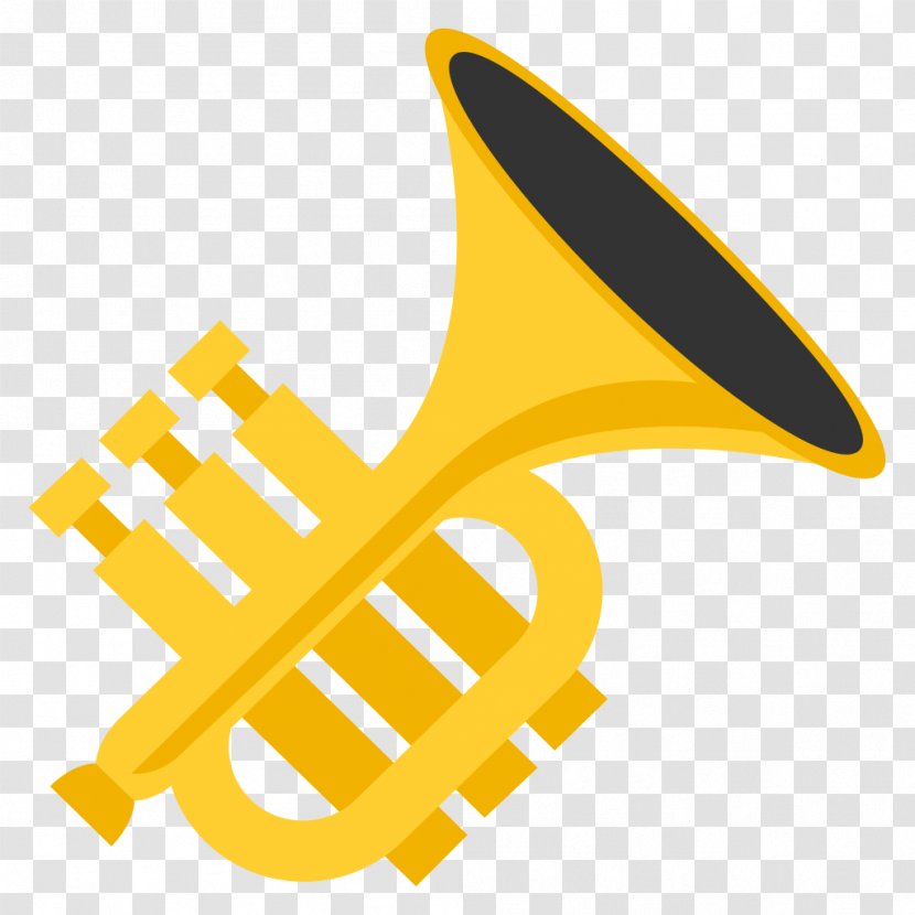 Emoji Trumpet Musical Instruments Sticker Emoticon - Flower - And Saxophone Transparent PNG