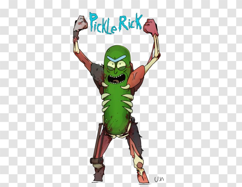 Rick Sanchez Pickle YouTube Television - Cartoon Transparent PNG