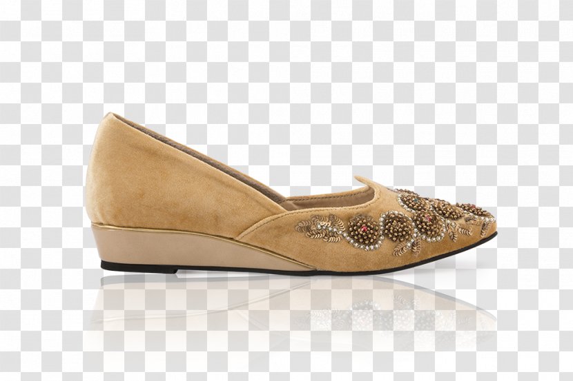 Shoe Wedge Zardozi Embroidery Craft - Thread - Gold Shoes Transparent PNG