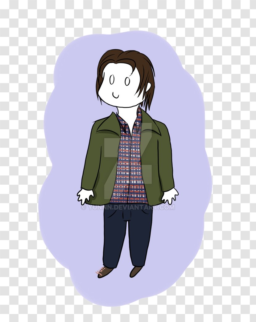 Jacket Tartan Boy Cartoon - Flower - Sam Winchester Transparent PNG