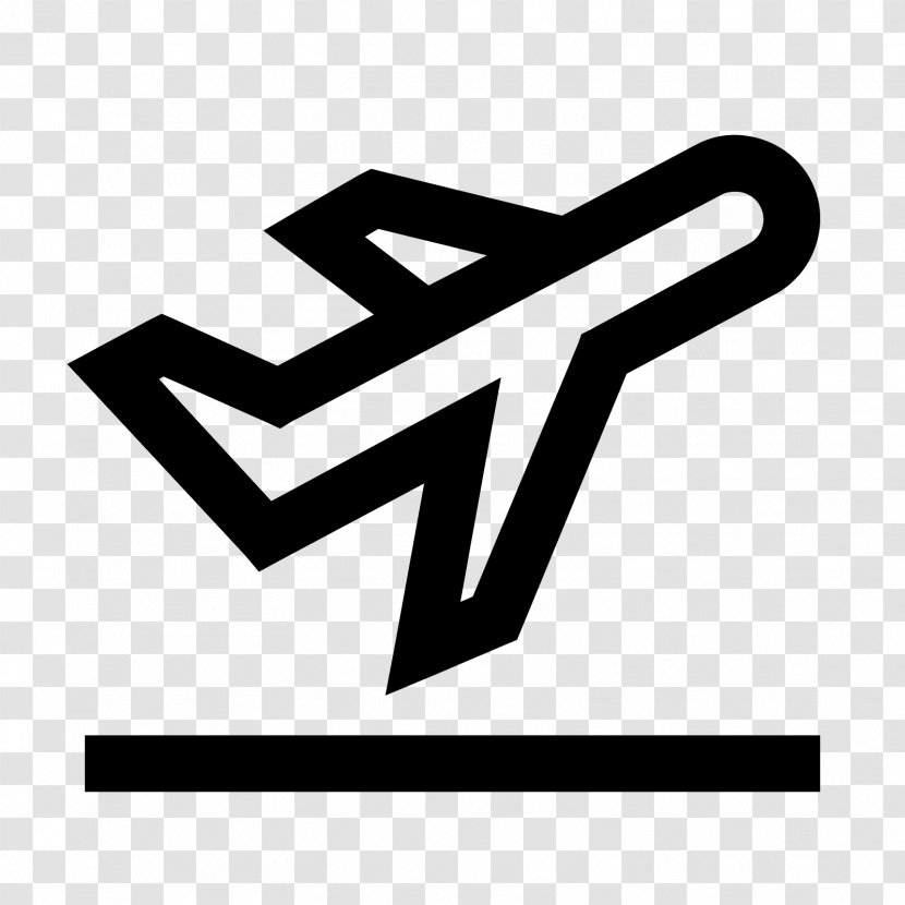 Airplane Font - Logo - Take Off Transparent PNG