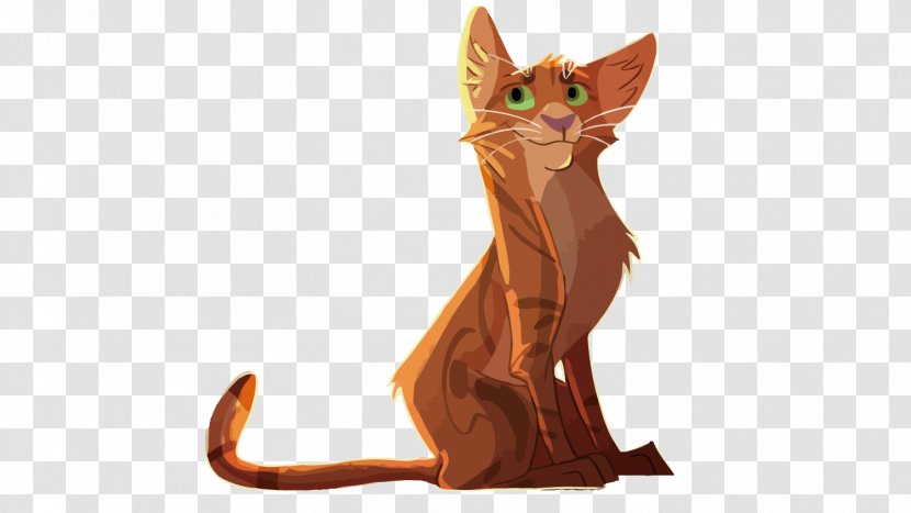 Kitten Whiskers Cat Illustration - Vertebrate - Vector Orange Transparent PNG