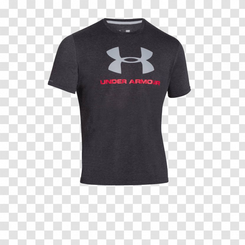 T-shirt Clothing Sleeve Under Armour - Black Transparent PNG