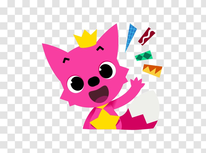 Pinkfong LINE Smart Study Co., Ltd. App Store - Cartoon - Shark Transparent PNG