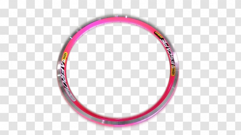 Bangle Pink M Body Jewellery Circle - Oval Transparent PNG