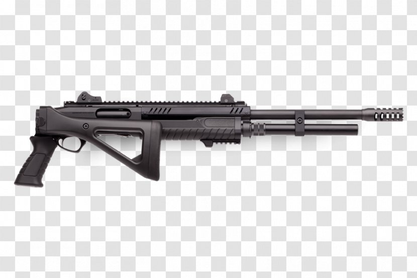 Fabarm SDASS Tactical Shotgun Pump Action Calibre 12 Weapon - Cartoon Transparent PNG
