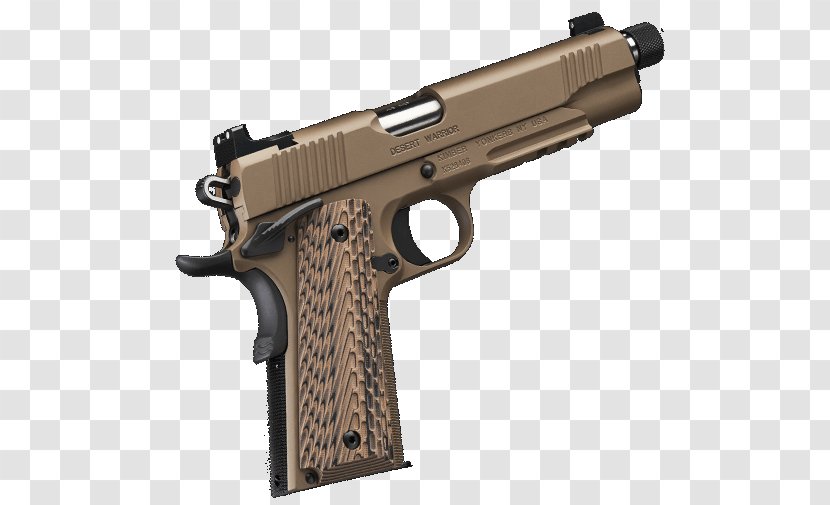 Kimber Custom Manufacturing Firearm .45 ACP Pistol - Revolver - Handgun Transparent PNG