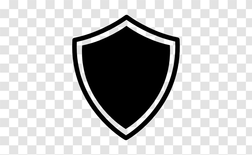 Symbol - Icon Design - Black Shield Transparent PNG