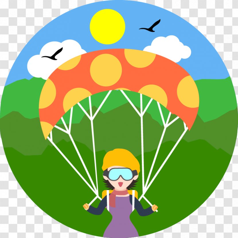 Parachute Parachuting Clip Art - Paragliding - Play Transparent PNG