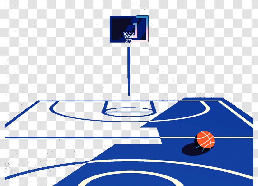 NBA Basketball Court Transparent PNG