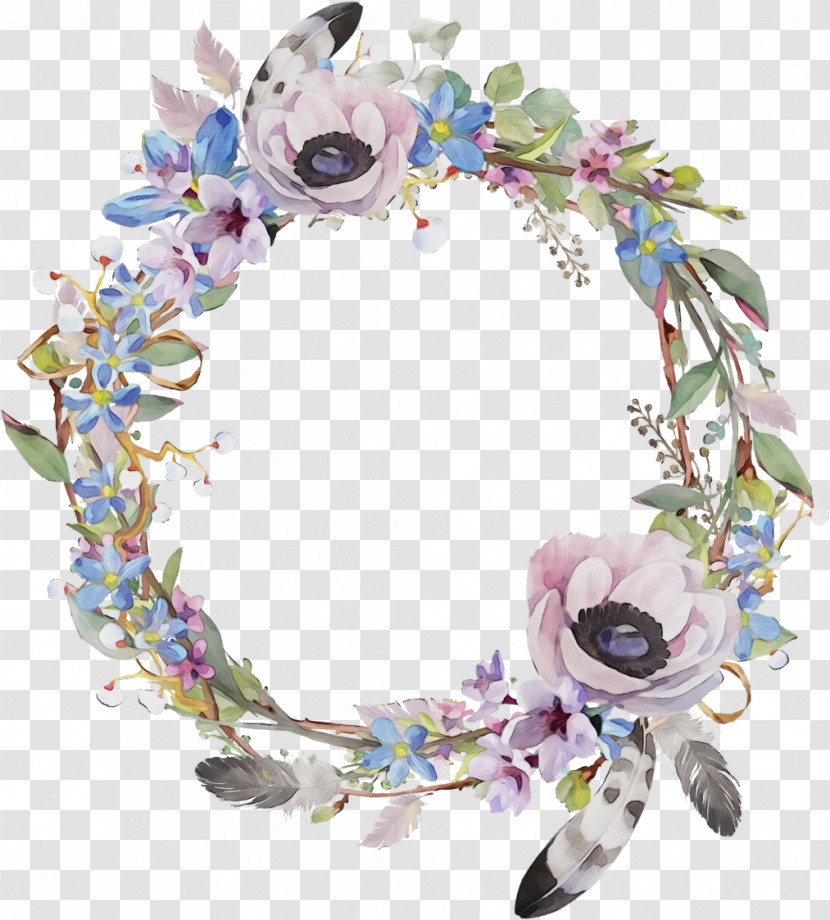 Wreath Headpiece Hair Accessory Flower Plant Transparent PNG