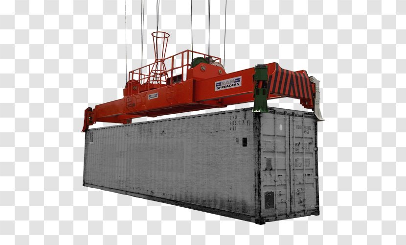 Container Crane Spreader Intermodal Gantry - Zhenhua - Mobile Transparent PNG