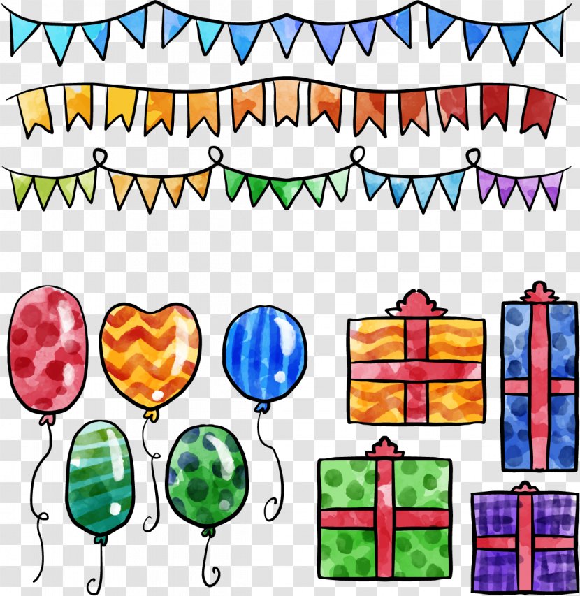 Birthday Balloon Adobe Illustrator Illustration - Vector Colored Transparent PNG