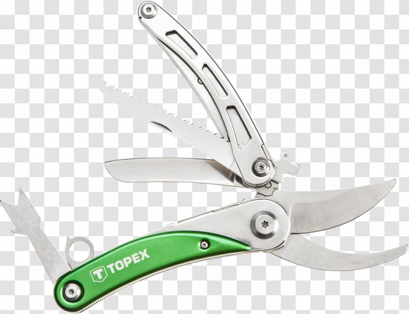 Knife Diagonal Pliers Multi-function Tools & Knives Záhradné Garden - Hair Shear Transparent PNG