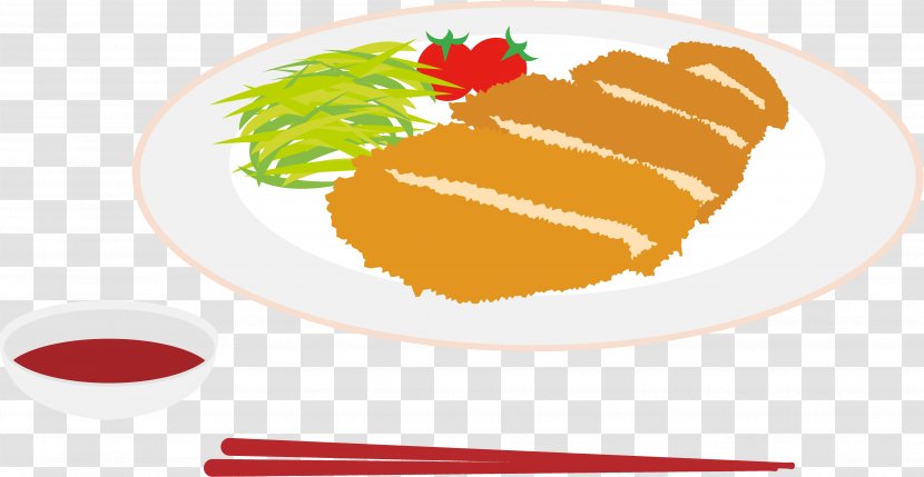 Tonkatsu Japanese Cuisine Food Pork - Sashimi Transparent PNG