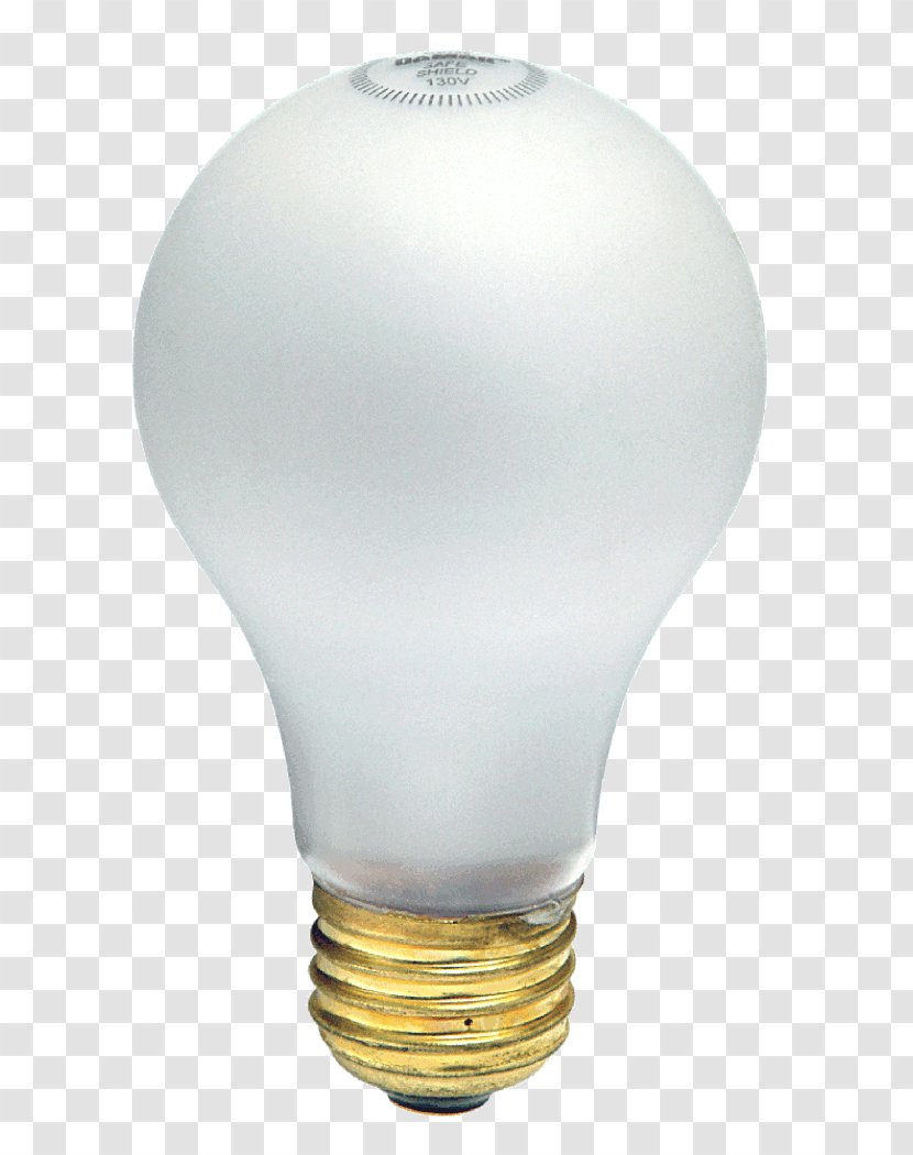 Incandescent Light Bulb A-series Incandescence - Frost Transparent PNG