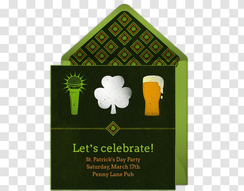 Green Symbol - St. Paddy's Party Transparent PNG