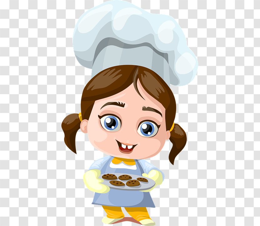 Chef Cooking Cartoon Woman Baking - Womancooking Transparent PNG